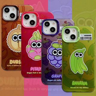 เคสโทรศัพท์มือถือ Tpu แบบนิ่ม ลายการ์ตูนผลไม้ สําหรับ iPhone 12pro 11 14 14promax 14pro 12promax 13pro