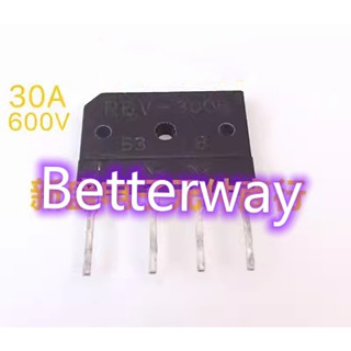 ชิ้นส่วนอิเล็กทรอนิกส์ RBV-3006 30A 600V 10 ชิ้น