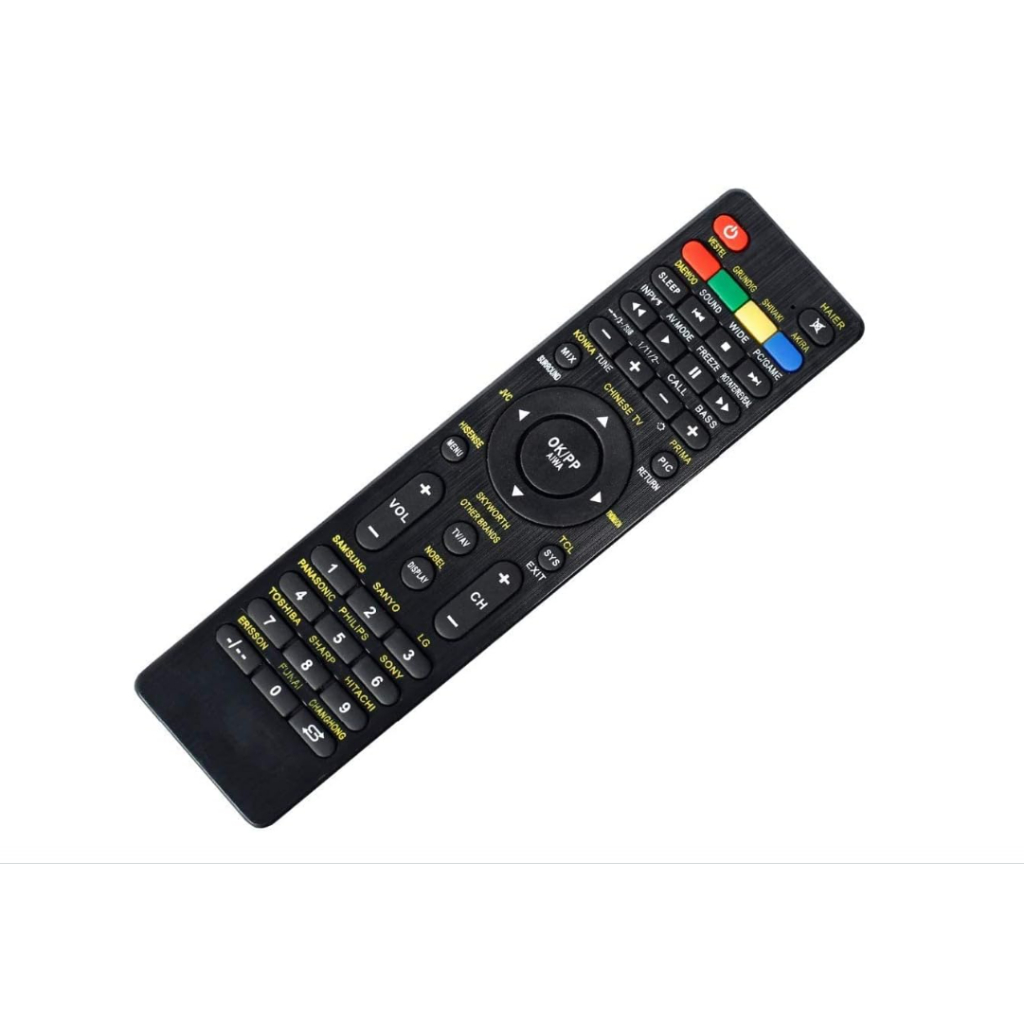 รีโมทคอนโทรลสากล LCD TV LR-LCD-707E สําหรับ HAIER VESTEL รูปที่ 3