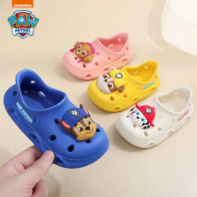 paw patrol รองเท้าแตะ EVA ลายการ์ตูนทีม  เหมาะกับเดินชายหาด แฟชั่นฤดูร้อน สําหรับเด็ก