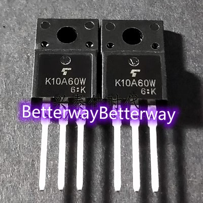 ยี่ห้อใหม่ 10PCS K10A60W TK10A60W TO-220F 600V 9.7A ใหม่