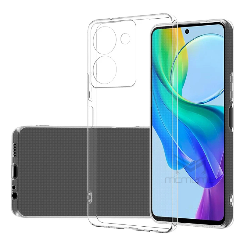 เคสใสกันกระแทก เคสใสนิ่มกันกระแทกรอบด้าน VIVO Y18 Y19s Y03 Y03T Y28 Y28s Y17s Y27s Y27 Y100 Y36 Y16 Y02s Y02 Y02A Y02T Y22 Y22s Y30 Y35 Y21 Y33s Y33T Y01 Y15s Y15a V25 V23 V23e V21e V21 Y12A Y15s Y15a Y76 Y31 Y51 Y17 Y19 Y12s Y20 Y20s Y20i Y11 Y12 Y15 Y17