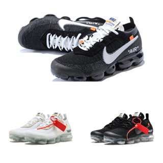 Off-white x Air Vapormax รองเท้าลําลอง สําหรับผู้ชาย ผู้หญิง AA3831-002-100-001