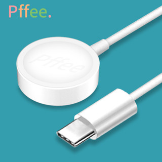 Pffee ที่ชาร์จนาฬิกาข้อมือไร้สาย แบบแม่เหล็ก 5V 3hrs พร้อมสายเคเบิล PD USB C สําหรับ Smart i(Watch) Ultra 9 8 7 se 6 5 4 3 2