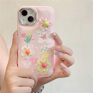 เคสโทรศัพท์มือถือนิ่ม ลายการ์ตูนแกะ กระต่าย 3D สําหรับ iPhone 11 12 13 14 PRO MAX iPhone14 iPhone14ProMax iPhone 14ProMax