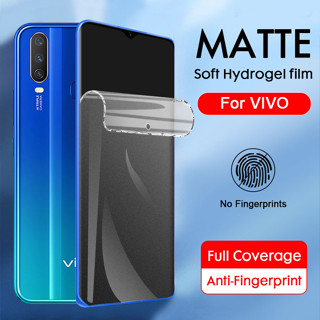 เต็มจอแบบด้านฟิล์มไฮโดรเจล Matte hydrogel Film ด้าน สำหรับ VIVO V21 V21E V20 V15 V17 S1 Pro Y77 Y35 Y22S Y72 Y31 Y31S Y33S Y51 Y51A Y53S Y52 Y75 Y76 Y33T Y31 Y11 Y12 Y12i Y15 Y17 Y3S Y12A Y20 Y20S Y21i Y12S Y01 Y02S Y30 Y30i Y50