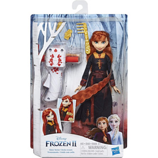 Disney Frozen Sister Styles Anna Fashion Doll with Extra-Long Red Hair, Braiding Tool &amp; Hair Clips E7003 Disney ตุ๊กตาแอนนา ผมยาวพิเศษ สีแดง แฟชั่น E7003