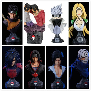 โมเดลฟิกเกอร์เรซิ่น รูปปั้นนารูโตะ Uchiha Madara Itachi Kakashi Senju Tobirama Half Body