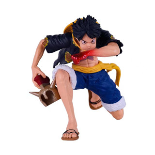 โมเดลฟิกเกอร์ อนิเมะ One Piece Gear 2 Luffy Figure Wano Country Gear 3 Luffy ขนาด 15 ซม. ของเล่นสะสม ของขวัญ สําหรับเด็ก