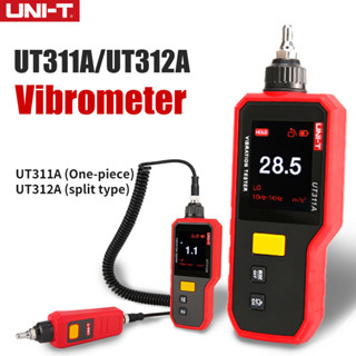 【2023 ใหม่】uni-t UT311A UT312A เครื่องทดสอบการสั่นสะเทือน แบบมือถือ หน้าจอ LCD ดิจิทัล 2.4 นิ้ว หน้าจอ TFT