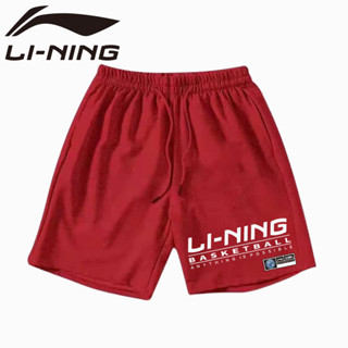 Li Ning Badminron กางเกงขาสั้น กางเกงกีฬา บาสเก็ตบอล กางเกงวิ่ง ฟิตเนส ระบายอากาศ สําหรับผู้ชาย และผู้หญิง