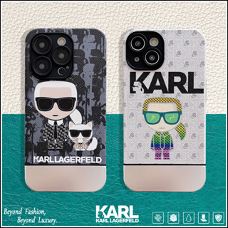 เคสโทรศัพท์มือถือ ลาย Karl Lagerfeld สําหรับ iphone 14 Pro Max i14 14Pro 13 Pro Max i13 13pro 11 Pro Max i11 Xs Max 12Pro 12 Pro Max