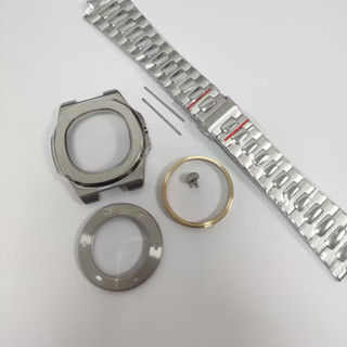 41mm Watch Case Kit Watch Strap Replacement Parts for Japanese NH35/NH36/4R Automatic Movement