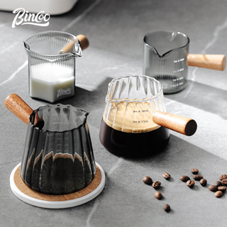 Bincoo ถ้วยตวงกาแฟ Espresso ถ้วยแก้วขนาดเล็กถ้วยนมพร้อมถ้วยส…