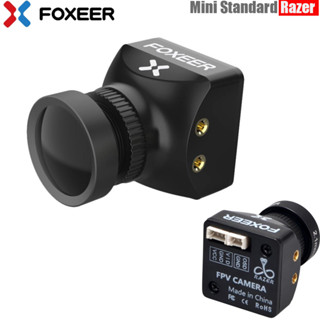 Foxeer Razer เลนส์กล้องมาตรฐาน HD 5MP 2.1 มม. M12 1200TVL FPV 4:3 16:9 NTSC/PAL สลับได้ 4ms