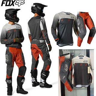 เสื้อกีฬาแขนสั้น ลาย FOX และกางเกง Jersey Combo Off-Road สําหรับรถวิบาก ATV MX 2023