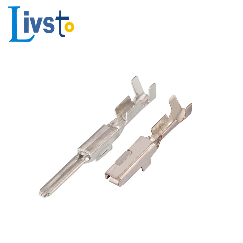 100 ชิ้น 2.2 มิลลิเมตรชายหญิงรถ Crimp Terminals ST740673-3 8100-0457/8100-0458/7116-4025/7116-4026/7116-4027 ก80 ก79