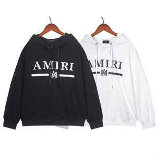 Amir1 เสื้อฮู้ด ผ้าฝ้าย พิมพ์ลาย มีสไตล์ สําหรับทุกเพศ