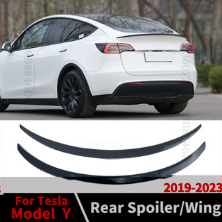 สปอยเลอร์ปรับแต่งเขื่อนกระโปรงหลัง สีดําเงา สําหรับ Tesla Model Y 2019 2020 2021 2022 2023