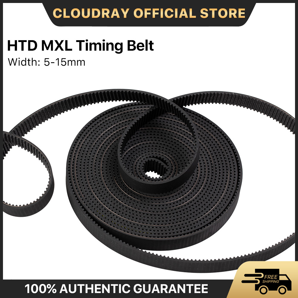 Cloudray MXL สายพานไทม์มิ่ง ยาง กว้าง 5 มม. สําหรับเครื่องแกะสลักเลเซอร์ YAG Pully CO2