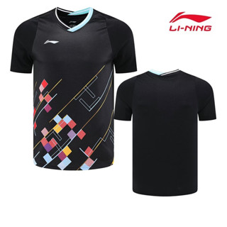 ชุดปิงปอง Li Ning แบบแห้งเร็ว ระบายอากาศได้ดี ดูดซับเหงื่อ เหมาะกับฤดูร้อน สําหรับผู้ชาย และผู้หญิง 2023