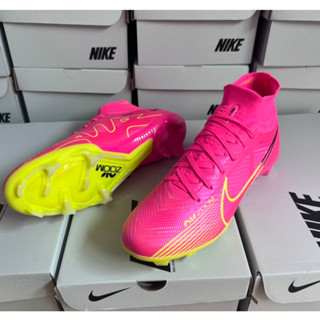 Nike77 Air Zoom Mercurial Vapor XV Elite FG - Kasut Bola Sepak รองเท้าฟุตบอล ผ้าถัก กันน้ํา น้ําหนักเบา สําหรับผู้ชาย ผู้หญิง ไซซ์ 36-45