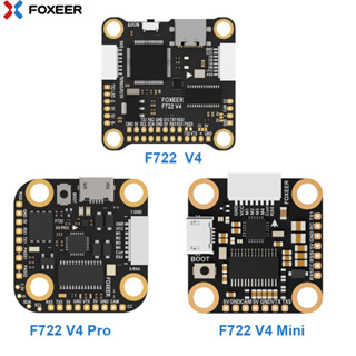 Foxeer F722 V4 V4 Mini V4 pro 5V 2A OSD BlackBox 2-6S ตัวควบคุมการบิน 20x20 มม. สําหรับโดรน DJI FPV Air FPV