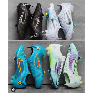 Mercurial Vapor XIV 14 Elite Superfly 8 VIII assassin 14 Generation รองเท้าฟุตบอล FG แบบถัก กันน้ํา