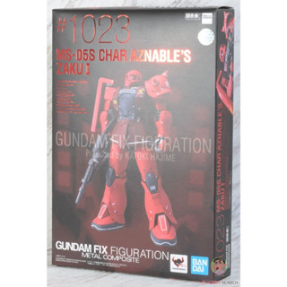 Bandai Gundam Fix 1023 Figuration MS-05S Zaku I (Char Aznable) Metal Completed Model