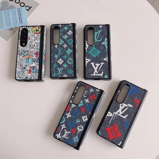 พร้อมส่ง เคสโทรศัพท์มือถือ แบบนิ่ม ลายกราฟฟิตี้ กันกระแทก สําหรับ Samsung z fold 3/4.