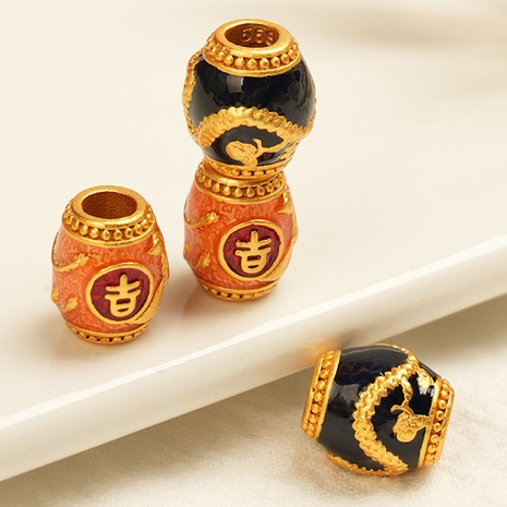 ลูกปัดทราย สีทอง ขนาดเล็ก ติดทนนาน อุปกรณ์เสริม สําหรับทําสร้อยข้อมือ diy - รูปที่ 3