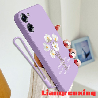 เคสซิลิโคนนิ่ม ลายดอกไม้ กันกระแทก สําหรับ REALME C33 2022 5G REALME 10 2022 4G REALME C55 NFC REALME C55 5G 2023 YTBH01