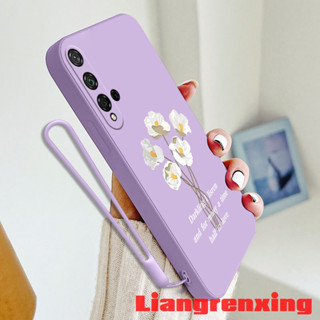 เคสโทรศัพท์มือถือ ซิลิโคนนิ่ม กันกระแทก ลายดอกไม้ สําหรับ huawei nova 5t nova5 t YTBH01