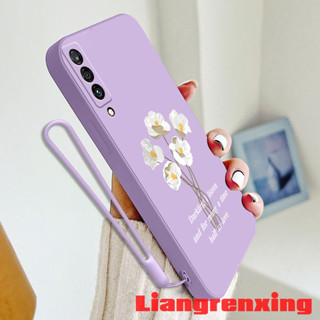 เคสซิลิโคนนิ่ม ลายดอกไม้ กันกระแทก สําหรับ SAMSUNG A7 2018 SAMSUNG A50 SAMSUNG A70 SAMSUNG A50S A30S YTBH01