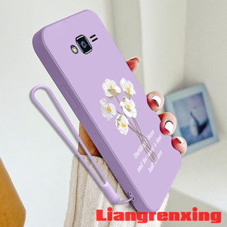 เคสโทรศัพท์มือถือ ซิลิโคนนิ่ม กันกระแทก ลายดอกไม้ สําหรับ samsung J2 Prime j3 pro j7 pro j5 pro YTBH01