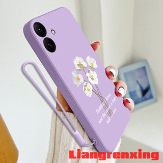 เคสโทรศัพท์มือถือ ซิลิโคนนิ่ม กันกระแทก ลายดอกไม้ สําหรับ samsung a04 a04s 5g a04e 2022 5g YTBH01