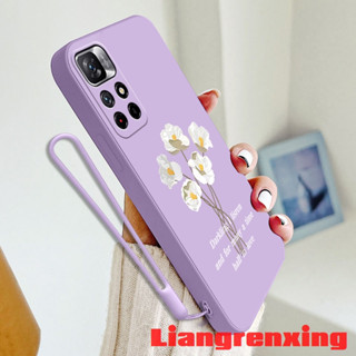 เคสซิลิโคนนิ่ม ลายดอกไม้ กันกระแทก สําหรับ XIAOMI POCO M4 PRO 5G YTBH01