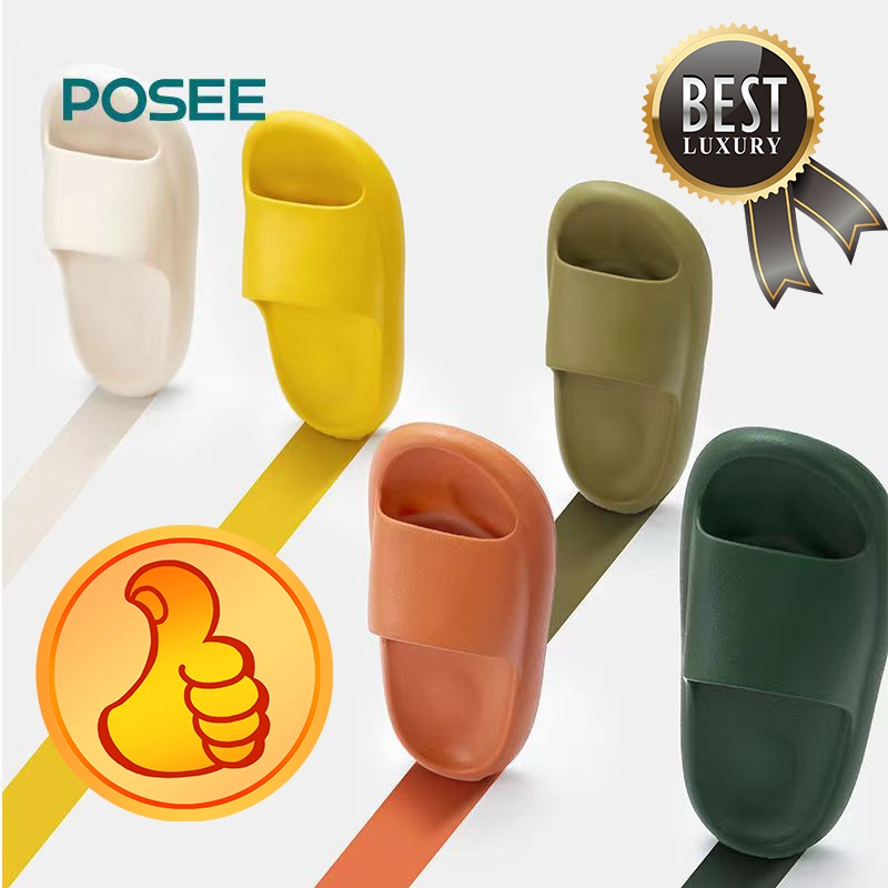 Po see TikTok hot 38 ° รองเท้าแตะลําลอง แบบนิ่ม กันลื่น สีแคนดี้ เหมาะกับฤดูร้อน สําหรับสตร