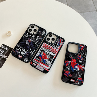 [Case Tify] เคสโทรศัพท์มือถือ PC แข็ง กันกระแทก ลาย Marvel Spider Man สําหรับ iPhone 14 Pro Max iPhone 13 Pro Max iPhone 12 Pro Max iPhone 11 14 Plus