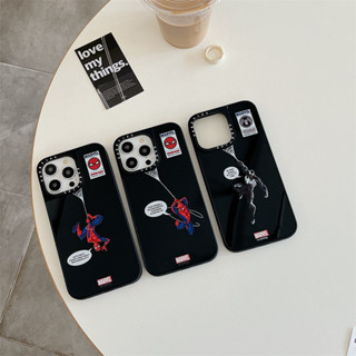 [Case Tify] เคสโทรศัพท์มือถือ PC แข็ง กันกระแทก ลายหน้ากากแมงมุม สําหรับ iPhone 14 Pro Max 13 Pro Max iPhone 12 Pro Max iPhone 11 14 Plus