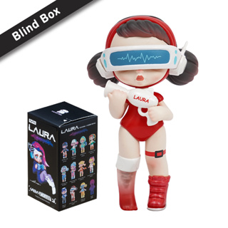 Laura Cyberpunk Series Blind Box ToyCity Blind Box ของเล่นตุ๊กตาน่ารัก Kawaii ของเล่น ของแท้ 100%