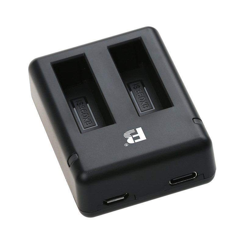 เครื่องชาร์จแบตเตอรี่สำหรับ Insta360 One X (1100mAh) อุปกรณ์เสริมสำหรับเปลี่ยนแบตเตอรี่