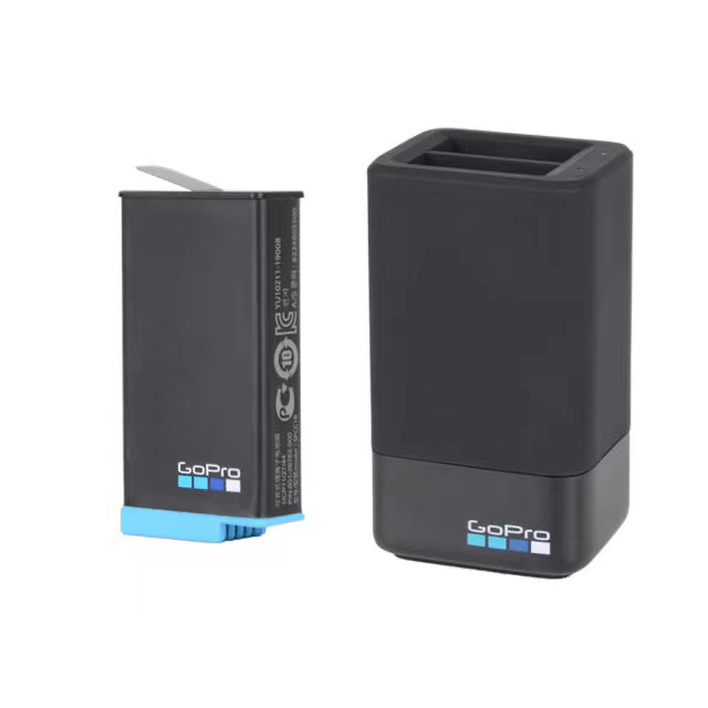 Orig Gopro ที่ชาร์จแบตเตอรี่ แบบคู่ อุปกรณ์เสริม สําหรับกล้อง Gopro Max 360 Battery Charger Hub