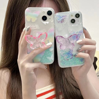 เคสโทรศัพท์มือถือ tpu แบบนิ่ม ลายผีเสื้อ สําหรับ iPhone 12pro 14 14promax 14pro 13pro 13promax