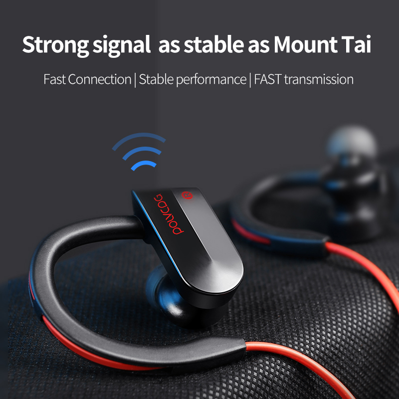 【Sports Bluetooth Headset】Polvcdg-K98 ชุดหูฟังบลูทูธไร้สาย IPX5 กันน้ํา ลดเสียงรบกวน พร้อมไมโครโฟน สําหรับ iPhone Android