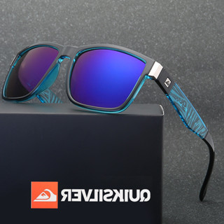 Quiksilver แว่นตากันแดด UV400 ทรงสี่เหลี่ยม หลากสีสัน แฟชั่นคลาสสิก สําหรับผู้ชาย ผู้หญิง เล่นกีฬา ชายหาด ตกปลา ท่องเที่ยว