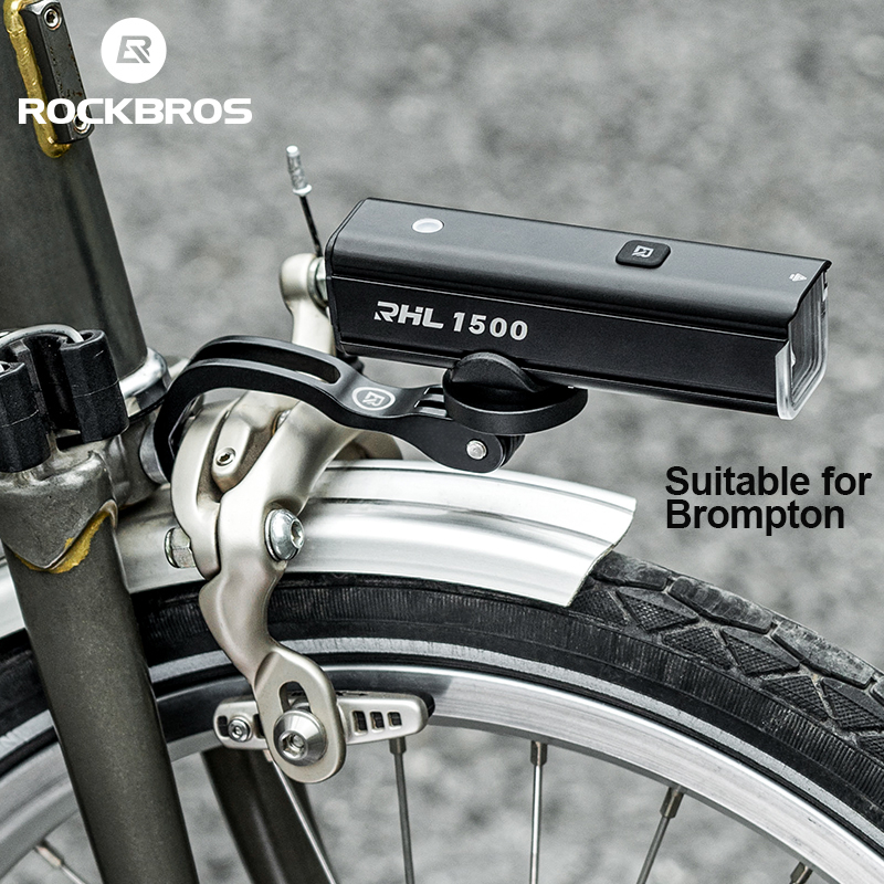 【TH Delivery】ROCKBROS ขาตั้งไฟหน้าจักรยาน อะลูมิเนียมอัลลอย สําหรับ Brompton GoPro