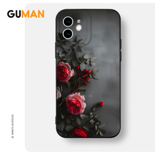 Guman เคสไอโฟน เคสซิลิโคนนุ่มกันกระแทกน่ารักตลก เคสโทรศัพท์ Compatible for iPhone 14 13 12 11 Pro Max SE 2020 X XR XS 8 7 6 6S Plus พลัส XYB1929