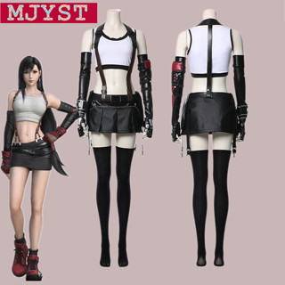 ชุดคอสเพลย์ Final Fantasy VII FF7 Remake Tifa Lockhart แบบครบชุด