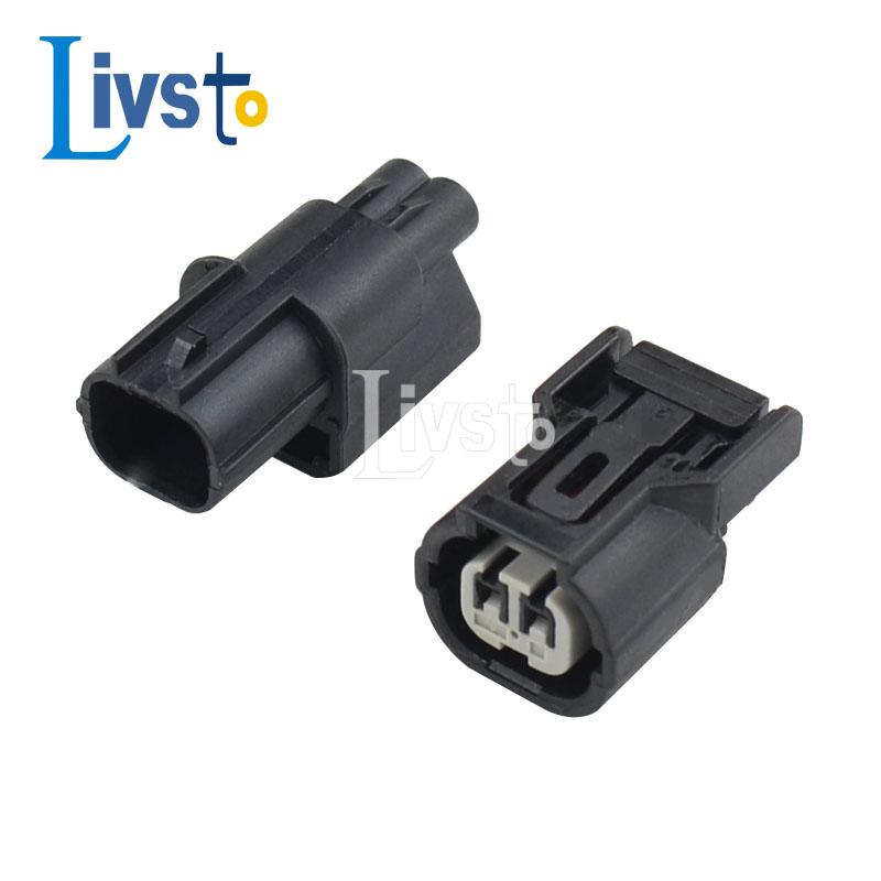 1 ชิ้น Honda Jazz Accord City Air Intake Water Temperature Sensor ซ็อกเก็ต Sumitomo 2 ขา HX sealed series ไฟฟ้าเชื่อมต่อ DJ70210A-1-21/11 G478